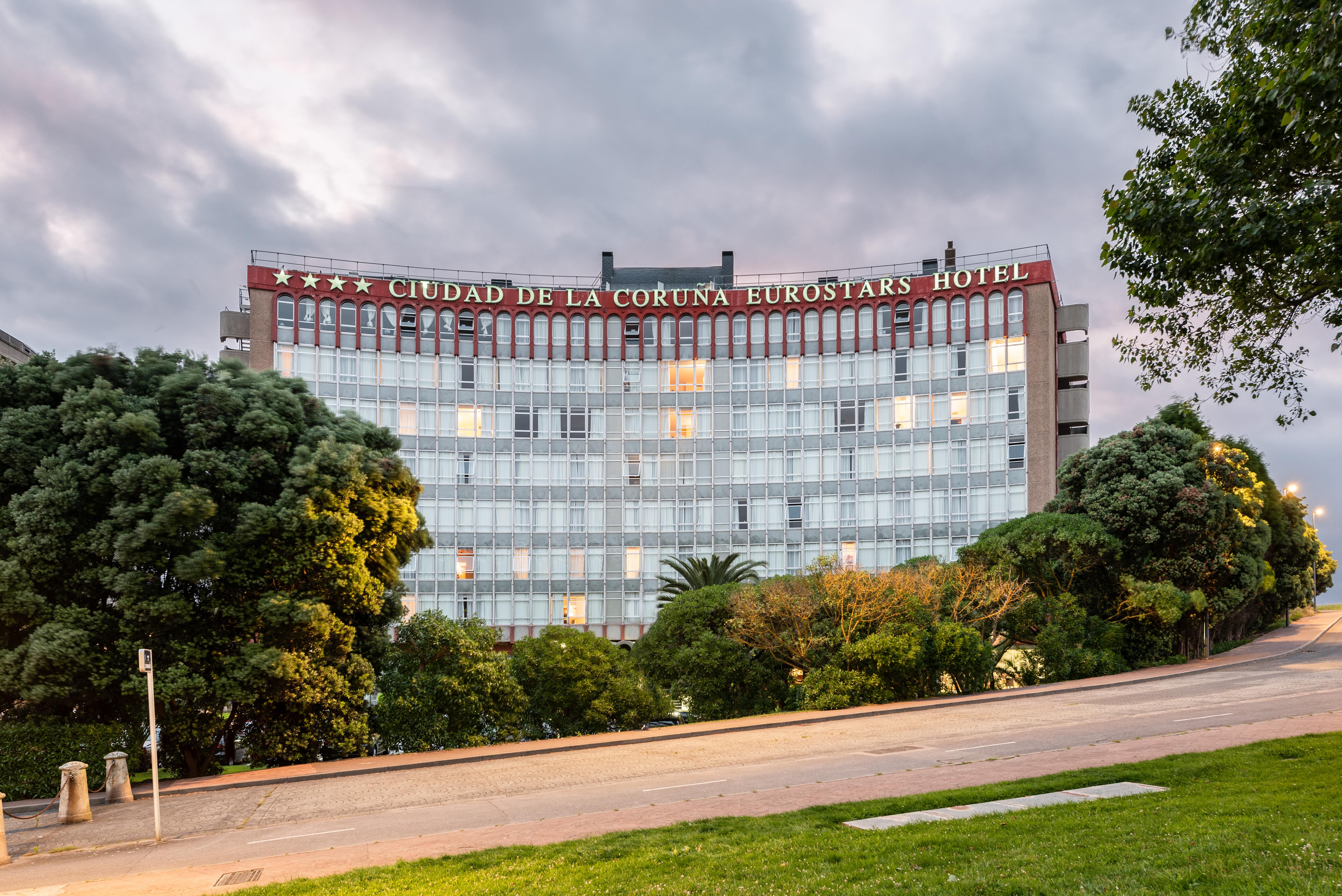 Hotel Eurostars Ciudad De LA Coruña Zewnętrze zdjęcie